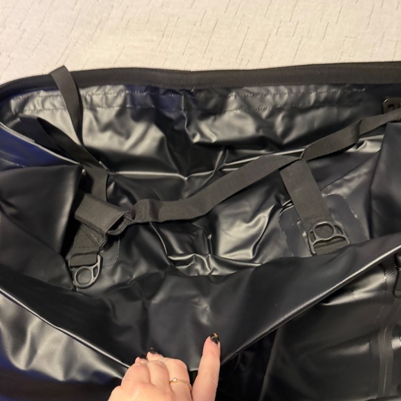 Grundens Shackelton 105L Duffel Bag in Black - Picture 5 of 6